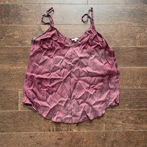 Wilfred Silk Camisole Maroon